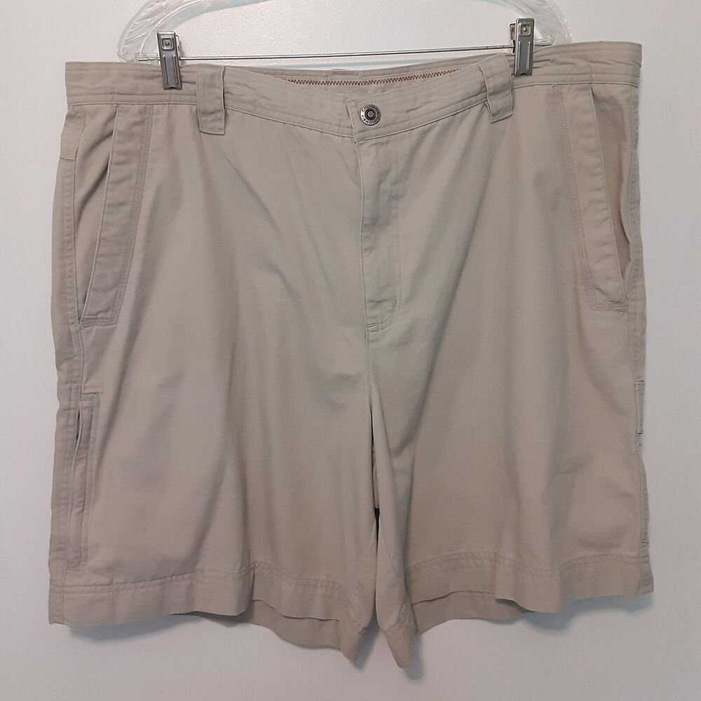 Columbia PFG Omni-Shield Fishing Shorts Mens Sz 42 Beige Fishing Apparel